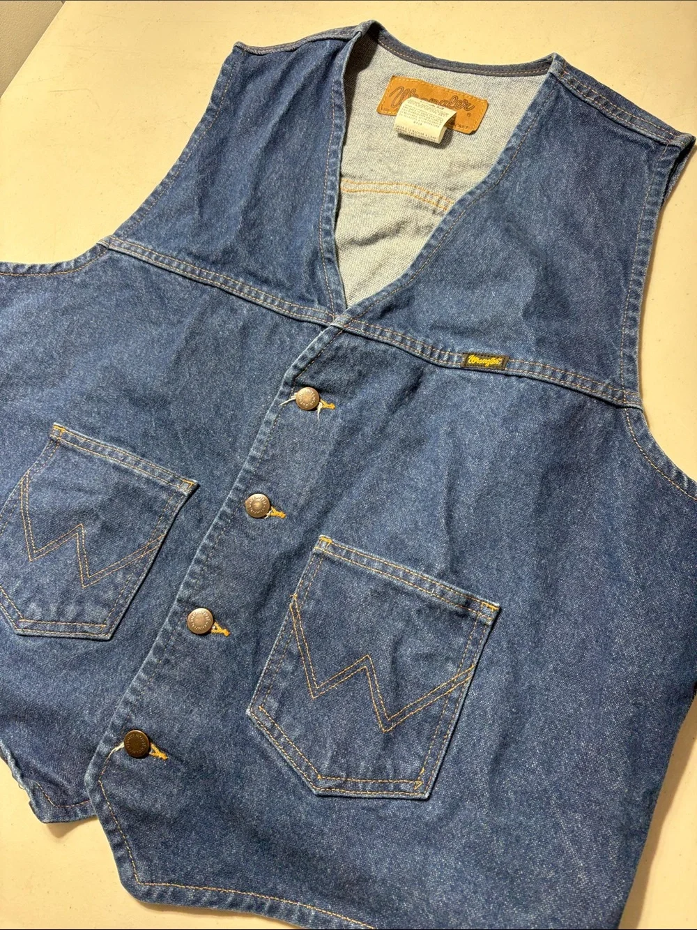 Wrangler Denim Workwear Vest